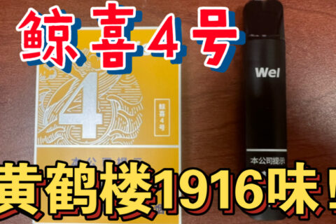 wel鲸鱼烟弹价格多少？好抽吗？