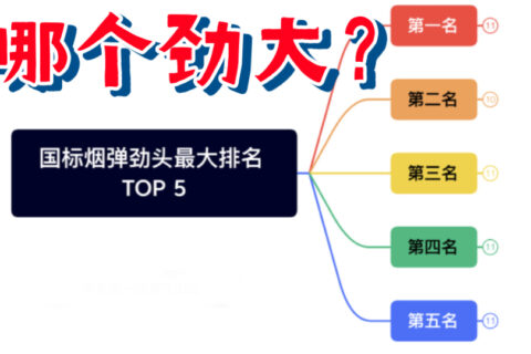 国标烟弹哪个劲大？劲头排行榜在这
